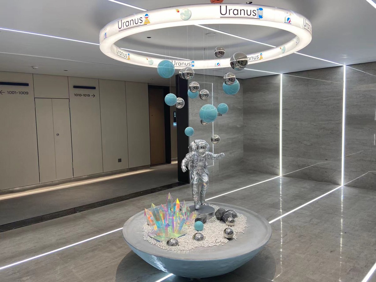 特色电梯厅过道